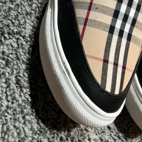 EY Boutique THOMPSON CHECK ESPADRILLES/ SNEAKERS mules size 8 - Picture 2 of 5